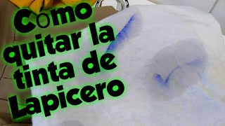 ⛔Cómo quitar la Mancha de Tinta de Lapicero de la Ropa⛔ amodomioadaespinosamanchadelapicerero [upl. by Rolyt]