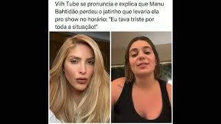 Viih Tube se pronuncia após Manu Bahtidão canc€lar show no aniversário da sua filha [upl. by Edyak978]