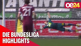 SK Sturm Graz gegen SV Mattersburg Die Highlights [upl. by Johnsten]