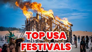 Top 10 Festivals to Experience in the USA [upl. by Holden]