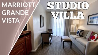 Studio Room Tour at Marriott Grande Vista Orlando Florida [upl. by Enidualc691]