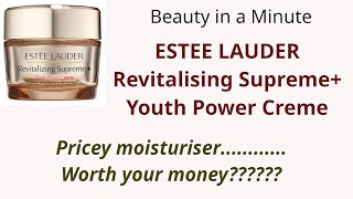 Estee Lauder Revitalizing Supreme Youth Power Creme Moisturiser [upl. by Atinomar]