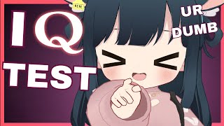 IM SMARTEST LETS DO AN IQ TEST Q Remastered [upl. by Kciredorb366]