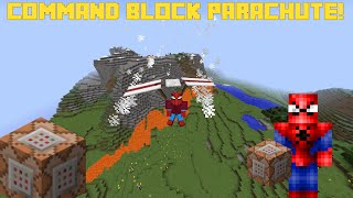 Minecraft Pc Command Block Parachute  One Block Command [upl. by Lewis]