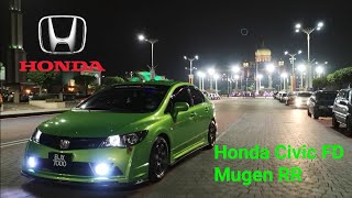 Honda Civic FD with Mugen RR bodykit [upl. by Talie]