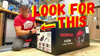 SHOULD YOU BUY A HONDA LAWN MOWER IN 2024 3 Things To Check [upl. by Motteo884]