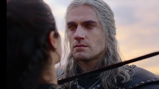 The Witcher quotLike father like daughterquot S02E07 scene [upl. by Oiratno]