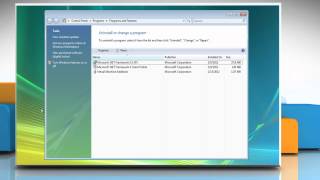 How to Uninstall Internet Explorer® 8 from Windows® Vista [upl. by Treblihp]