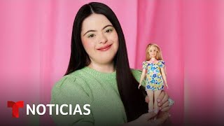 Lanzan Barbie con las características de una persona con síndrome de Down  Noticias Telemundo [upl. by Saraann]