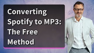 Converting Spotify to MP3 The Free Method [upl. by Norrahs]