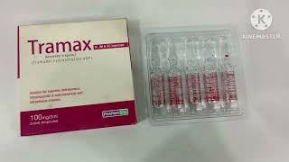 Tramax 2ml Injection Uses in Urdu Tramax 100mg Injection Uses Tramax Injection Uses Tramadol Inj [upl. by Tracie]