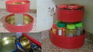 Diy Spice Organizer For Kitchen  kitchen Organization ideas [upl. by Murvyn]