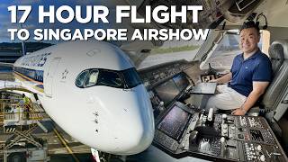 Singapore Airlines Ultra Long Haul Flight  Singapore Airshow 2024 [upl. by Greysun]