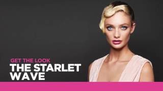 S Factor by TIGI 2016 STEP BY STEP LOOK The Starlet Wave  Tutorial [upl. by Grae]