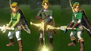 The Legend of Zelda Breath of the Wild  All amiibo Exclusive Weapons amp Armor Sets  RasouliPlays [upl. by Aciretahs]