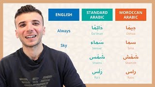 Heres Why Moroccan Arabic Darija is so Different from Modern Standard Arabic [upl. by Adnwahsal926]