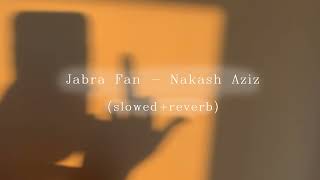 Jabra Fan  slowedreverb  Nakash Aziz [upl. by Nerfe871]