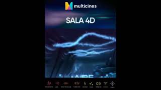 Sala 4D EMotion disponible en Multicines a nivel nacional [upl. by Aninaig]