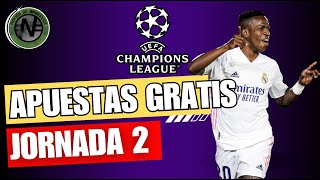 Apuestas Champions League 2024 Jornada 2 Pronósticos deportivos Champions ⚽ 💰 [upl. by Eisinger]