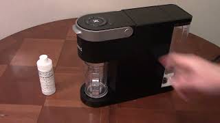 Descaling a Keurig K Slim Coffee Maker [upl. by Ginny]