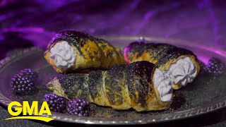 Try these wickedly tasty evil cream horns inspired by Disney’s Maleficent [upl. by Nivled485]