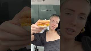 Trying McDonald’s New Chicken McMuffin 🧐 mcdonalds mcmuffin mcdonaldsbreakfast [upl. by Bara]