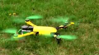 Maiden Flight Quadcopter Build With Pixhawk Flight Controller [upl. by Kcired748]