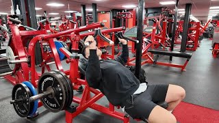 THE RETURN  CHEST AND TRICEPS AT ULTRAFLEX ROTHERHAM [upl. by Lynnet]