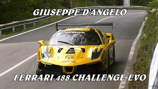 SALITA PEDAVENA  CROCE DAUNE 2024  GIUSEPPE DANGELO  FERRARI 488 CHALLENGE EVO  BYBELLUNOVIDEO [upl. by Chapell]