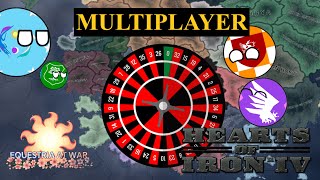 Random Countries Multiplayer Hearts Of Iron 4 Equestria At War EP3 [upl. by Park]