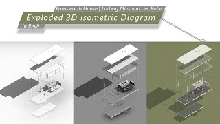 How to Make Exploded 3D Isometric Diagram in Revit [upl. by Joby]