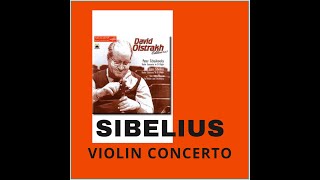 David Oistrakh Sibelius Violin Concerto in D minor Op 47 Melodiya Vol1 Mvt 1 [upl. by Lorimer997]