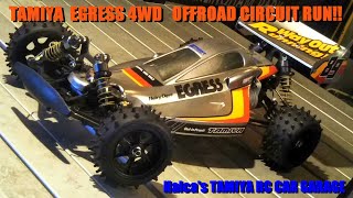 TAMIYA EGRESS 4WD OFFROAD CIRCUIT RUN [upl. by Olag]