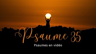 « Psaumes 35 » Les psaumes en vidéo  Ancien Testament  La bible Louis Segond  Psaumesenvidéo [upl. by Werdna]