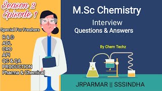 Interview Questions amp Answers S02E1  MscBSc interview  Organic Chemistry S02E1 [upl. by Ursulette651]