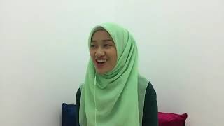 SABAR  Ismail Izzani Dalia Farhana Cover [upl. by Eulalie]