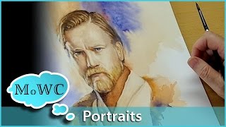 Getting Started in Watercolor Portraiture [upl. by Nilved]