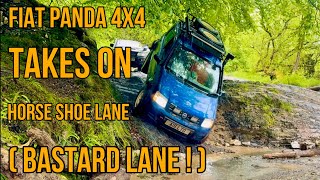 Will My Fiat Panda 4X4 Survive Bastard Lane  Wales Trip Part 2 [upl. by Okimuy997]