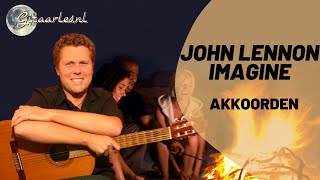 Imagine John Lennon akkoorden op gitaar leren spelen [upl. by Maurine]