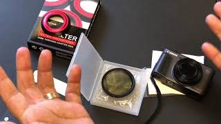 Canon SX730HS ND Filter Installation [upl. by Notrem]