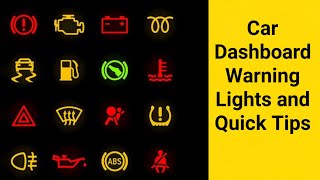 Warning Lights On Your Car’s Dashboard What Do They Mean Explanation  Quick Tips  Bright Source [upl. by Keslie]