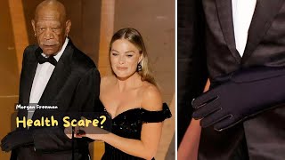 Morgan Freeman spotted with compression glove fans worried about his health heres the truth [upl. by Lever]