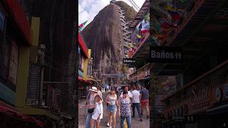 Guatape Piedra de Peñol Medellin 🇨🇴 travel colombiatourism short shorts shortsviral shortsfeed [upl. by Cheyne]