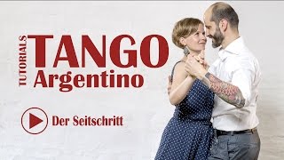 Tango Technik  Der Seitschritt sidestep [upl. by Airegin]