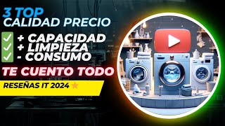 3 MEJORES Lavadoras CALIDAD PRECIO 2024 🧽 [upl. by Libby955]