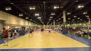 Sunshine Classic Pool Play vs Metro 17 Black  Set 2 [upl. by Sihtam]