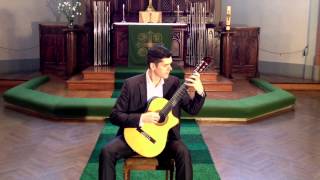 Kaspars Zemītis  JSBach  Prelude Guitar [upl. by Alliscirp246]