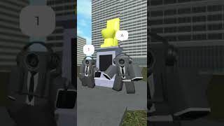 Speaker man middle the battle 💀 phonkmusic music edit cover roblox skibidimultiverse [upl. by Dibbrun]