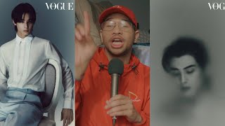 PHOTOGRAPHER REACTS TO Cha Eunwoo x DIOR for Vogue Korea January 2024 Issue [upl. by Ybbor]