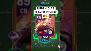 Ruben Dias Player Review 🇵🇹💪 fifa fc25 trackstar review [upl. by Eidnas313]